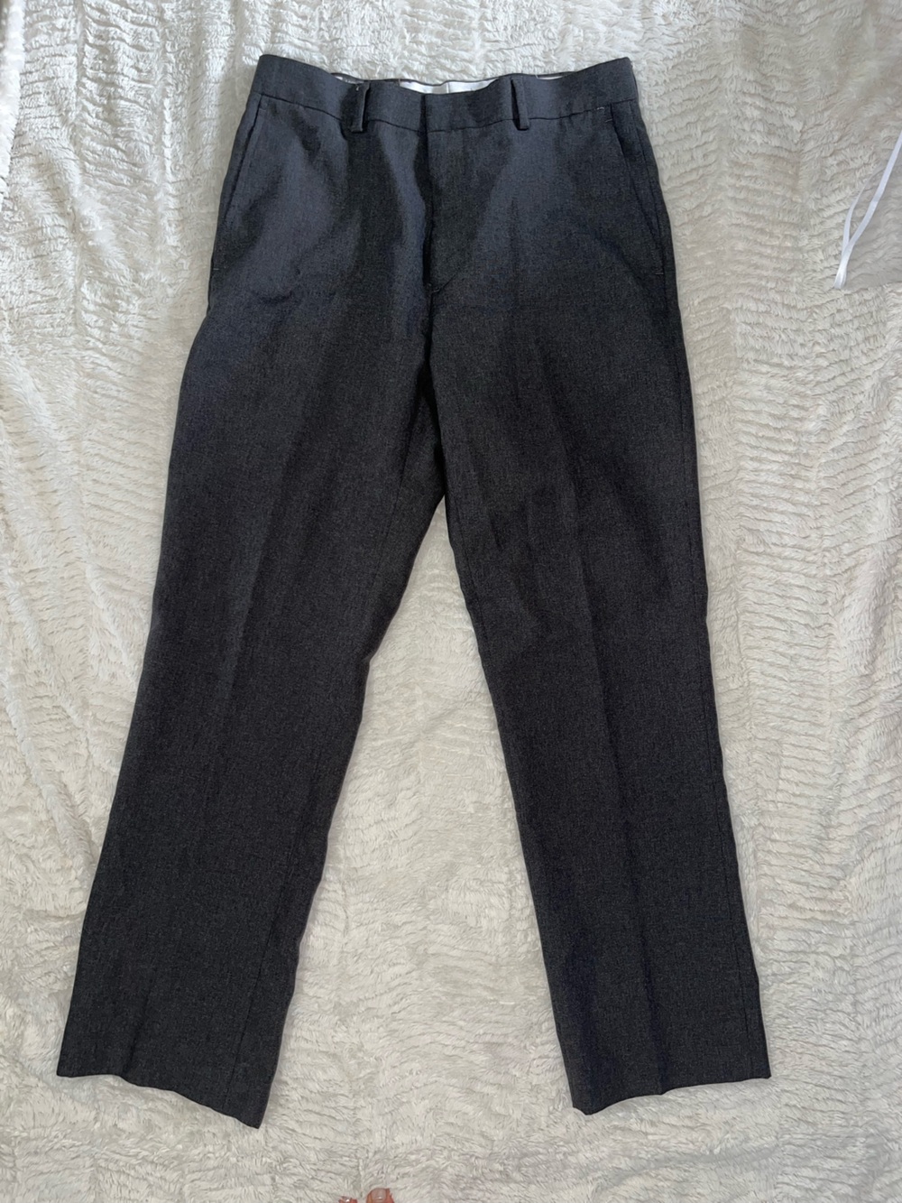 Michael Brandon Slim Fit Black Dress Pants